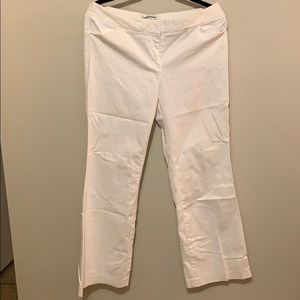 White dress pants